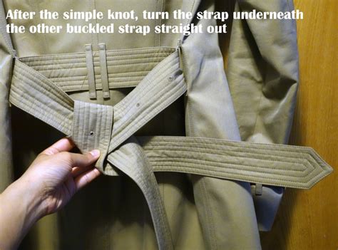 burberry jacket knot at back|How to Tie a Belt on a Trench Coat: 8 Easy Ways.